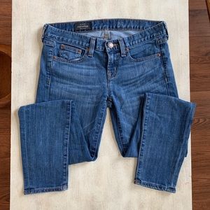 J Crew Ankle Toothpick Jeans